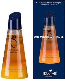Actual product image Herome One Minute Hand Scrub Natural Exfoliant with Nourishing Oils for Hands, Cuticles and Nails 120ml (120 ml)
