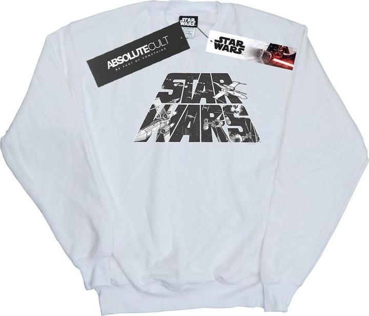 Produktbild Star Wars Logo Space Sketch Sweatshirt (L)