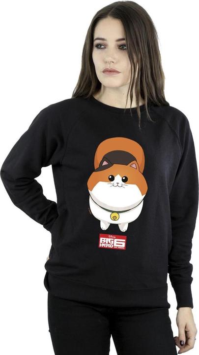 Immagine prodotto Disney Big Hero 6 Baymax Kitten Face Felpa Donna (XXL)