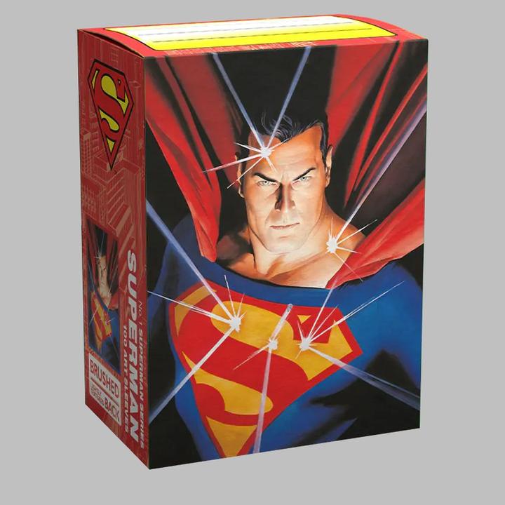 Actual product image Dragon Shield WB100 Brushed Art - Superman Series No. 1