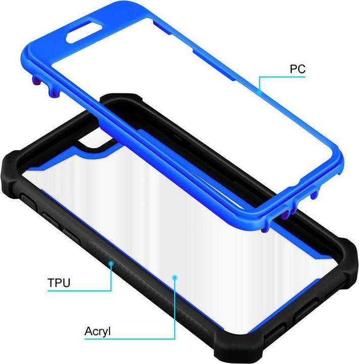 Image du produit Cadorabo Couverture acrylique hybride 2 en 1 (Apple iPhone 6 Plus)