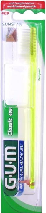 Produktbild GUM SUNSTAR CLASSIC Zahnbürste compact soft 4 reihig (Weich, 1 x)