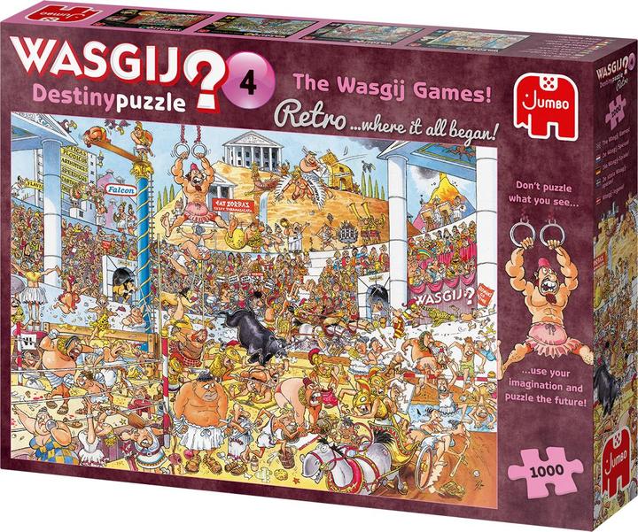 Immagine prodotto Jumbo Wasgij Retro Destiny 4 (1000 pezzi)