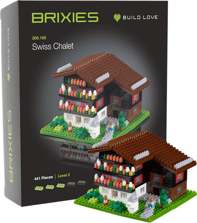 Actual product image Brixies Schweizer Chalet