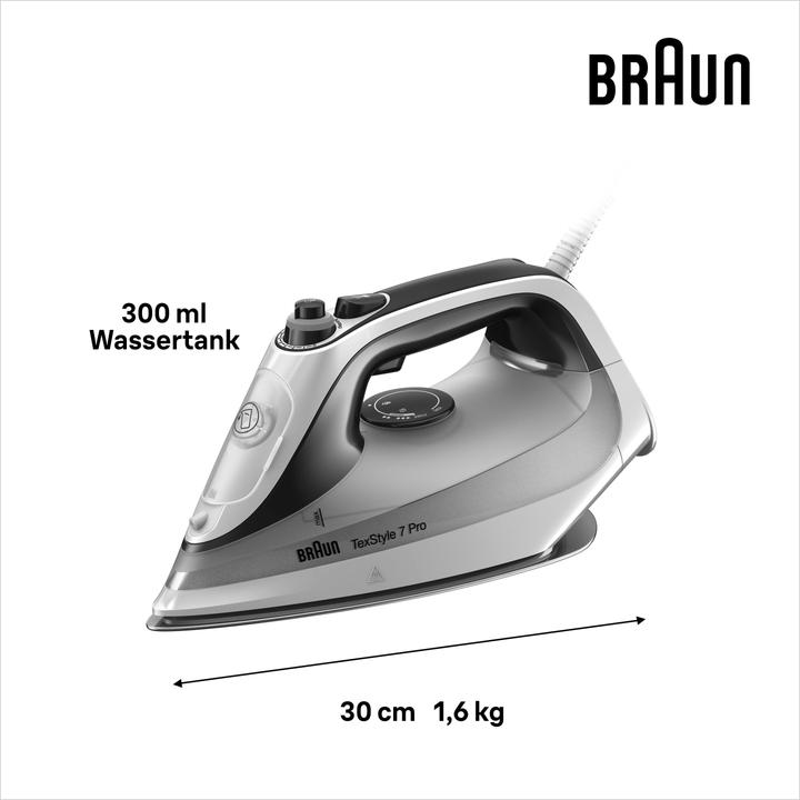 Actual product image Braun TexStyle 7 Pro SI7149WB (2900 W, 225 g/min)
