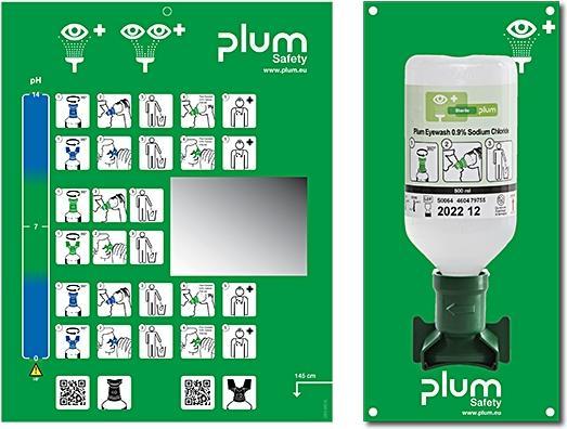 Actual product image Plum Eye wash station 500ml NaCl