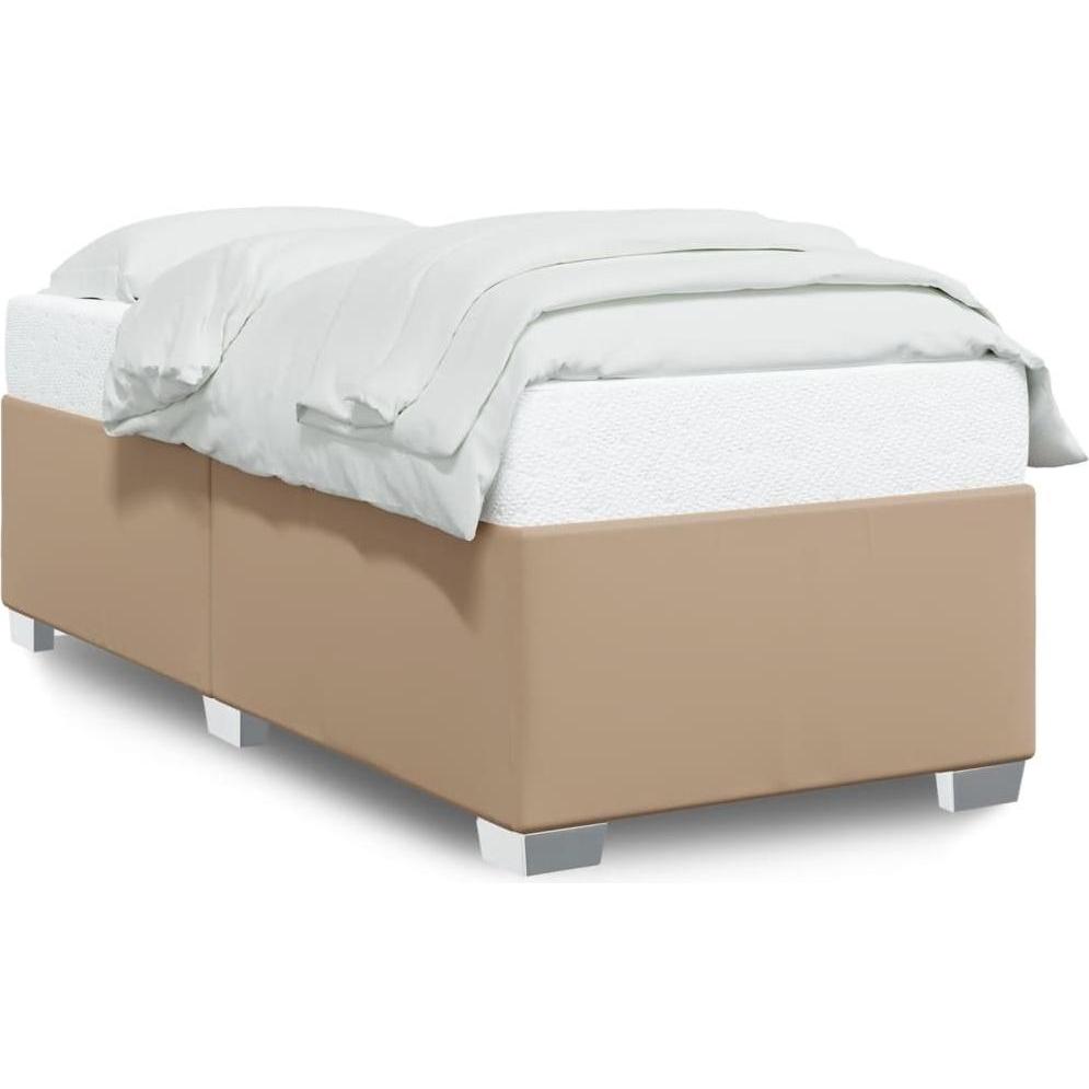 VidaXL, Bett, Bettgestell Kunstleder (90 x 190 cm)