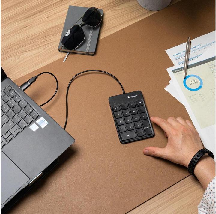 Actual product image Targus Keypad USB Wired black (Numeric keypad, Cable)