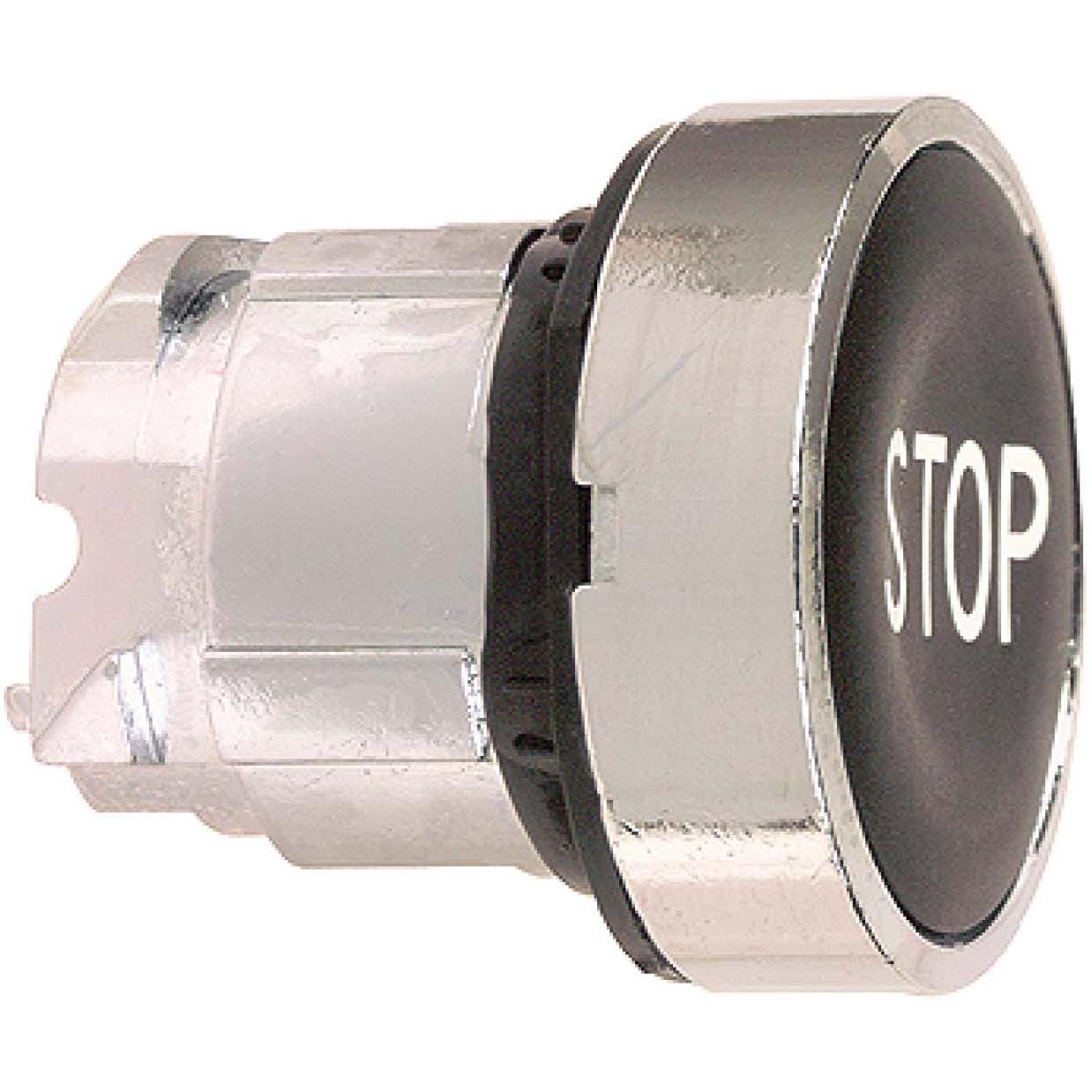 Schneider Electric Frontelem., rund f. Drucktast. Ř 22, o. ZB4BA234, Taster + Schalter, Schwarz