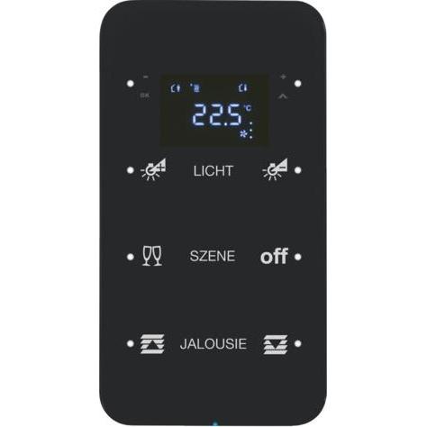 Berker 75643165, Thermostat, Schwarz