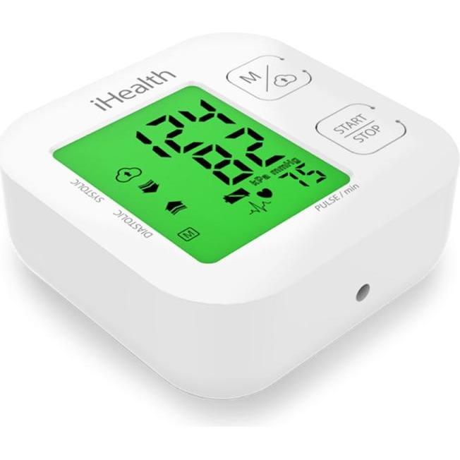 iHealth, Blutdruckmessgerät, Blutdruckmessgerät BP Track Wireless, Touchscreen: Ja (Blutdruckmessgerät Oberarm)