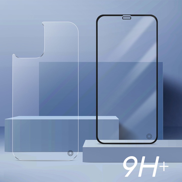 Actual product image Bigben Connected Glass screen protector (1 Piece, Apple iPhone 12 mini)