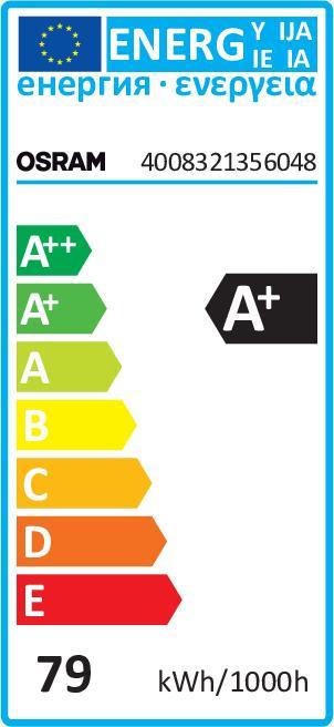Energy Label Osram Vialox lamp (E27, 6600 lm, 1 x)