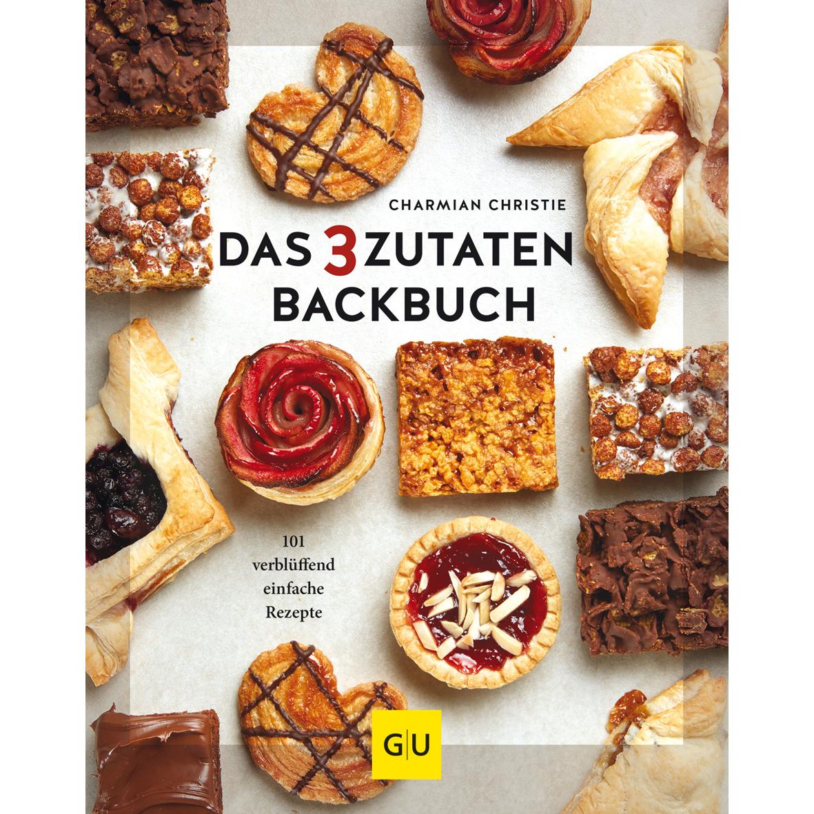 GU Das 3-Zutaten-Backbuch (Deutsch, Charmian Christie, 2020) (K5 083782971)