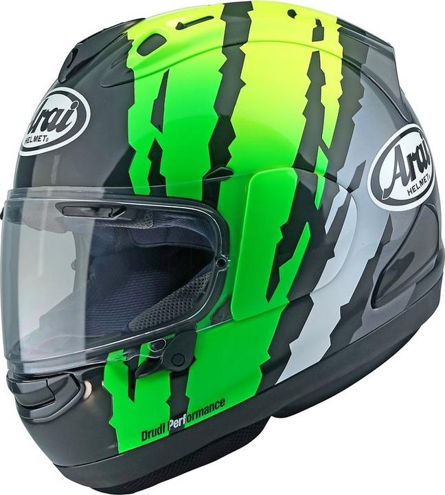 Actual product image Arai Rx-7V Evo Blade Gelber Helm (M)