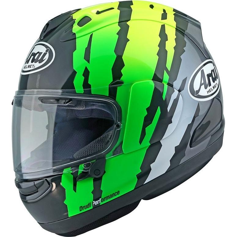 Arai, Casco da moto, Rx-7V Evo Blade Gelber Helm (M)