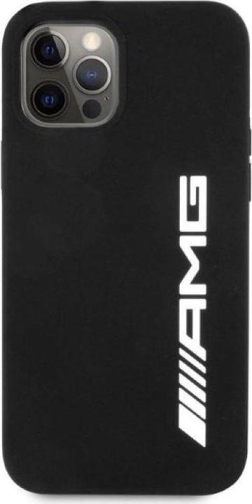 Immagine prodotto Mercedes AMG AMHCP12LSGLBGN Custodia rigida in silicone Big Logo per iPhone 12 Pro Max 6,7" in silicone nero (Apple iPhone 12 Pro Max)