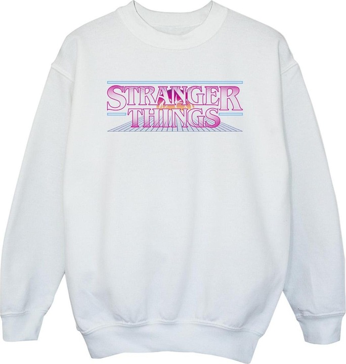 Image du produit Netflix - Sweat STRANGER THINGS RETRO TITLE - Fille (128)
