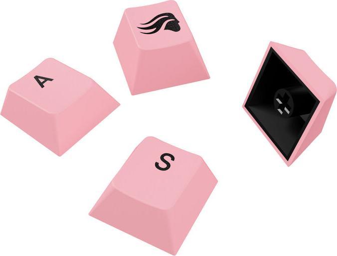 Image du produit Glorious GPBT Basics Keycaps, ANSI Layout (US), PBT, Dye-Sub - Potion Pink