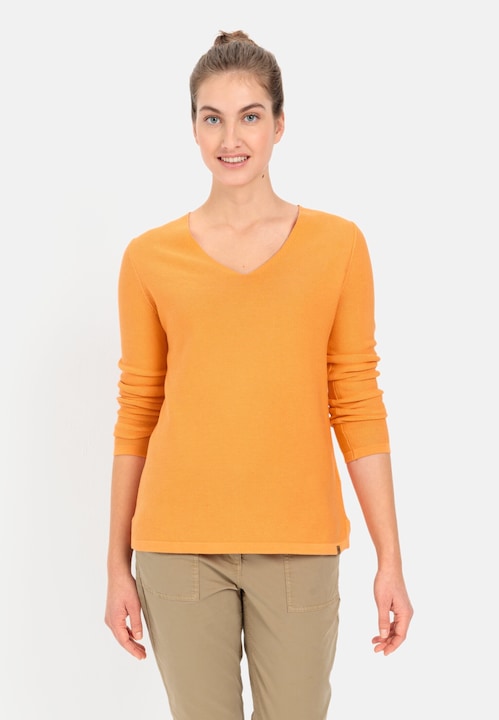 Produktbild Camel Active Feinstrickpullover mit V-Ausschnitt (S)