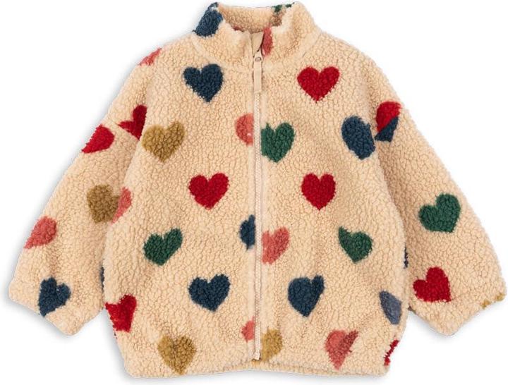 Actual product image Konges Slojd Jody Teddyjacke Bon Coeur Coloré (134, 140)