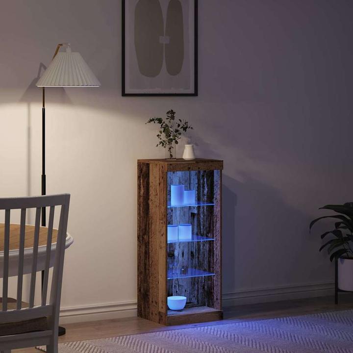 Produktbild vidaXL LED-Sideboard (37 x 41 x 100 cm)