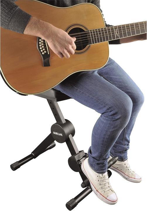 Actual product image Quik Lok Quiklok Stool Seat Footrest Backrest (Musician's chair)