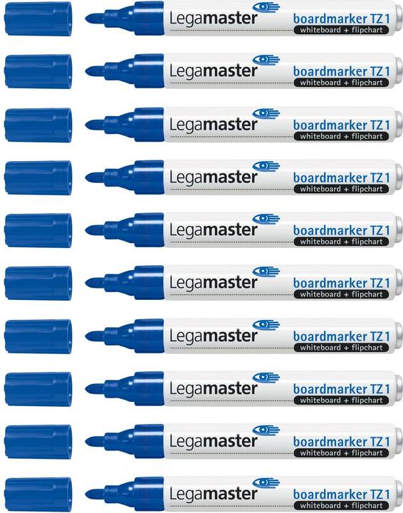 Energie-Label Legamaster Whiteboard und Flipchart Marker TZ 1 (10 x)