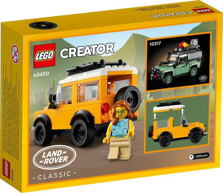 Productafbeelding LEGO Klassieke Land Rover Defender (40650, LEGO Klassiek, LEGO Zeldzame Sets)