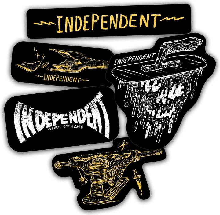 Produktbild Independent Bratrud Notebook Sticker 5 Pack (5 Sticker)