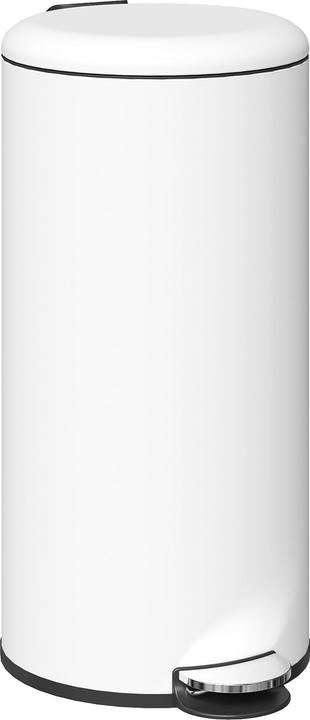 Homcom Mülleimer Metall, Kunststoff Cremeweiss (30 l)