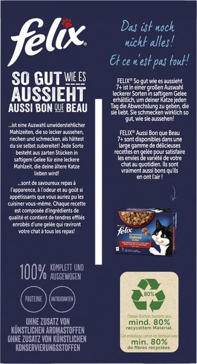 Produktbild Felix Gemischte Vielfalt (Senior, Adult, 12 Stk., 1020 g)