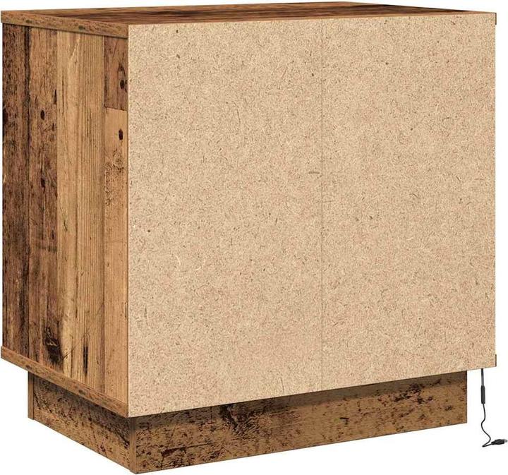 Actual product image vidaXL Bedside table (50 x 34.5 x 50 cm)