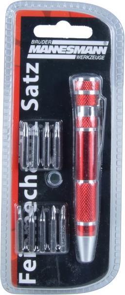 Produktbild Mannesmann Feinmechaniker-Bitsatz, 9-in-1