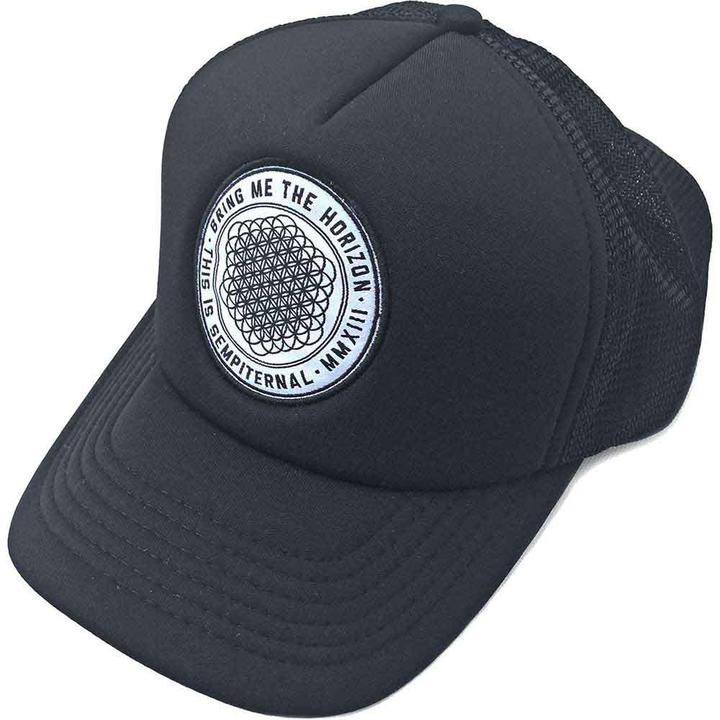 Bring Me The Horizon BMTH Sempiternal Black Mesh-Back Cap