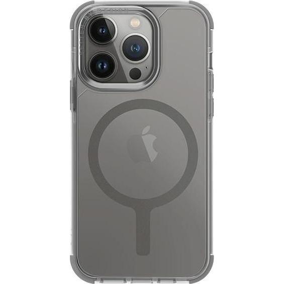 Uniq etui Combat iPhone 15 Pro Max 6.7" Magclick Charging szary/frost grey (Apple iPhone 15 Pro Max), Smartphone Hülle, ...