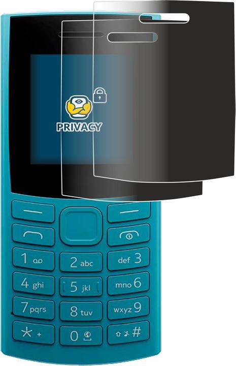 Produktbild BROTECT Sichtschutzfolie Anti-Spy Privacy Folie Blaulicht-Schutz (2 Stück, Nokia 110 4G (2023))