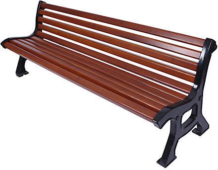 Produktbild kaiserkraft Holzsitzbank, massiv