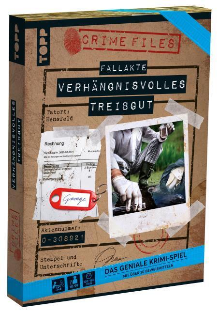 Produktbild TOPP Crime Files – Fallakte: Verhängnisvolles Treibgut – Das geniale Krimispiel mit über 30 (Deutsch)