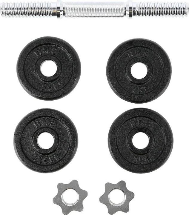 Immagine prodotto HMS Bilanciere filettato SG01 4 piastre (2 x 1 kg)