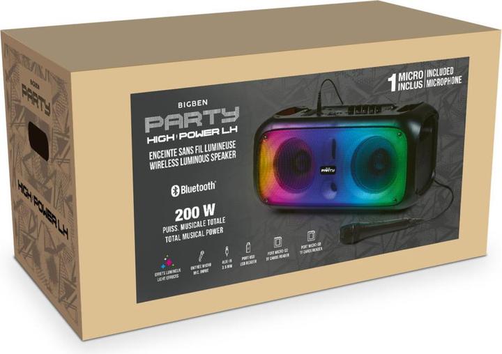 Produktbild Bigben High Power Box L - Bluetooth Speaker (3.50 h)