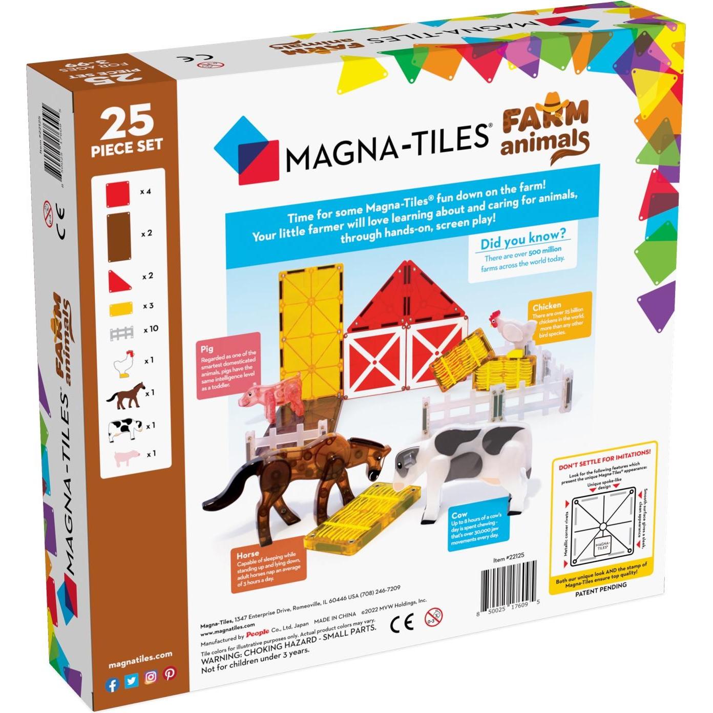 Thumbnail - Magna-Tiles Bauernhof-Tiere Set