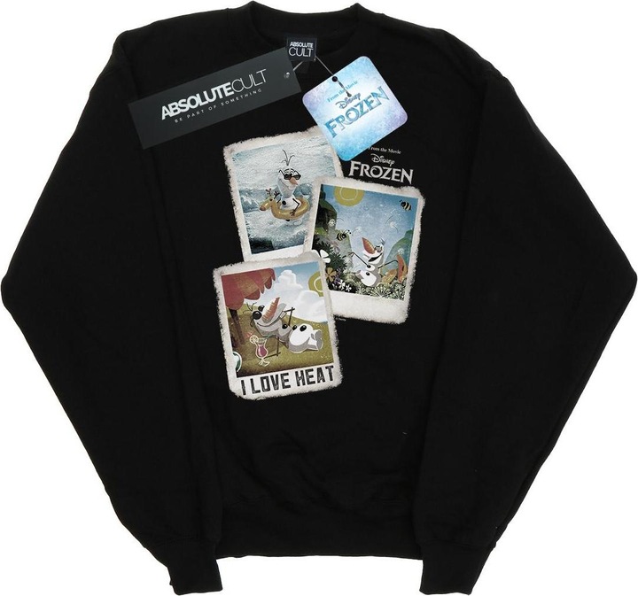 Immagine prodotto Disney Frozen Felpa Olaf Polaroid Donna (S)