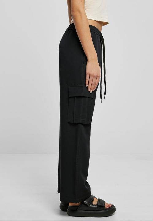 Produktbild Urban Classics Ladies Vicose Straight Leg Cargo Pants (3XL)