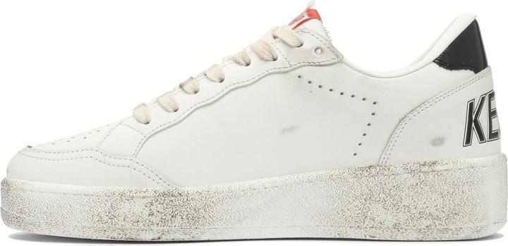 Produktbild Golden Goose sneakers ball star 2 in white leather with ponyskin star (37)