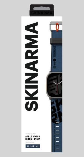 Actual product image Skinarma Band Spunk Apple Watch Ultra blue (49 mm, Plastic, Silicone)