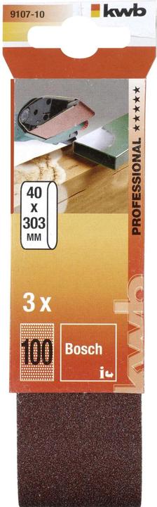 Actual product image kwb Sanding belt 40X303 K 100 (100)