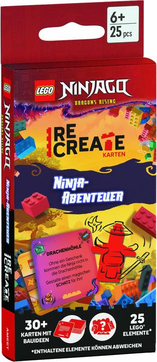 LEGO® - ReCreate Karten - Ninja-Abenteu (LEGO Ninjago)