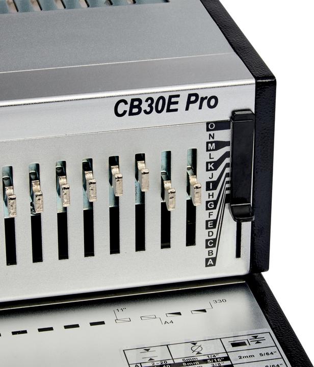 Produktbild GBC Spiralbindegerät CombBind CB30E Pro (Plastikbindung)