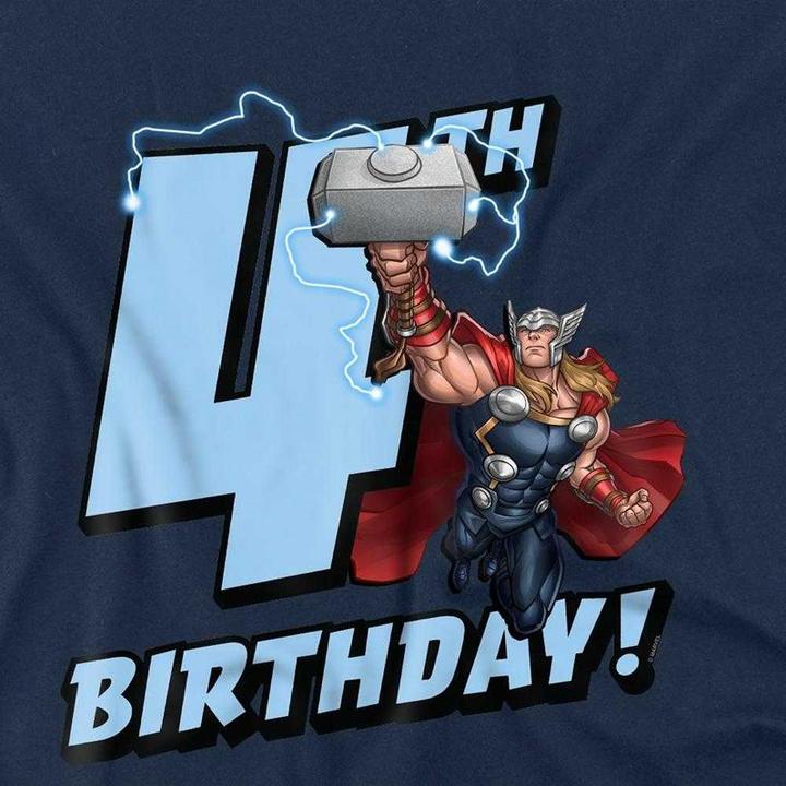 Produktbild Thor Sweatshirt 4. Geburtstag (128)